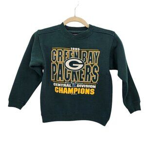 Vintage Galt Sand Green Bay Packers 1995 Division Champions Boys Medium
